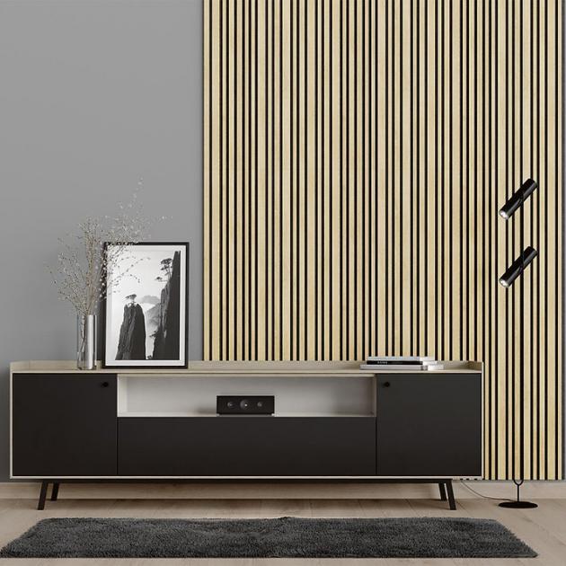 Skydelis, ąžuolas, 18x600, illi TREMOLO, Filc/Finieris, 401TRE24112 0