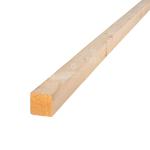 Kalibruota obliuota lenta, Pušis, 95x95, 1.klasė, KD18%, 4R3