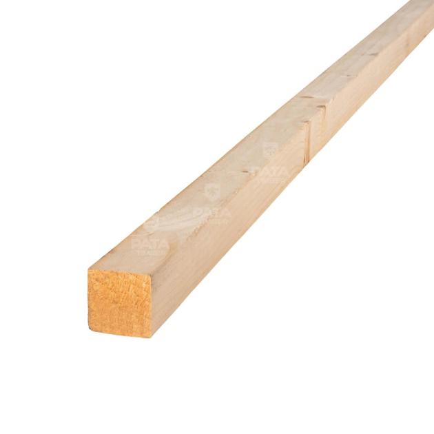 Kalibruota obliuota lenta, Pušis, 95x95, 1.klasė, KD18%, 4R3