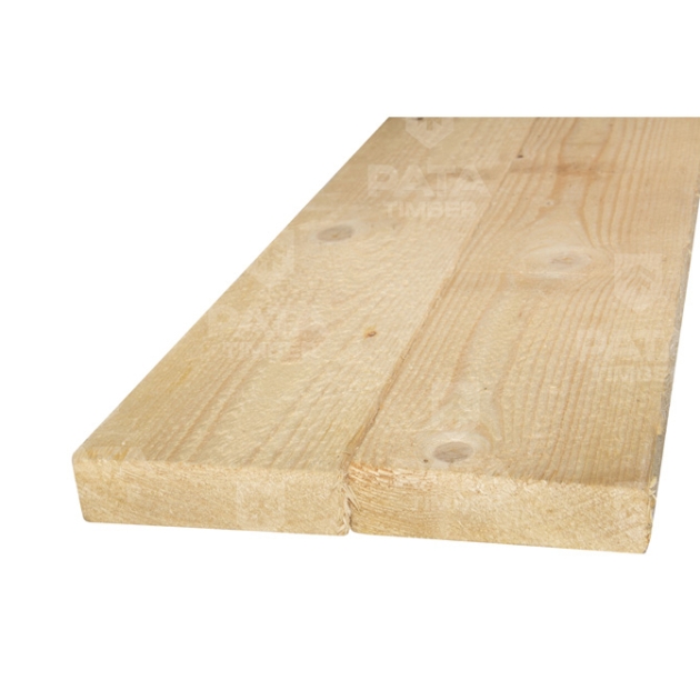 Pjaustyta mediena, pušis, 25x100, 1.klasė, KD18% 0