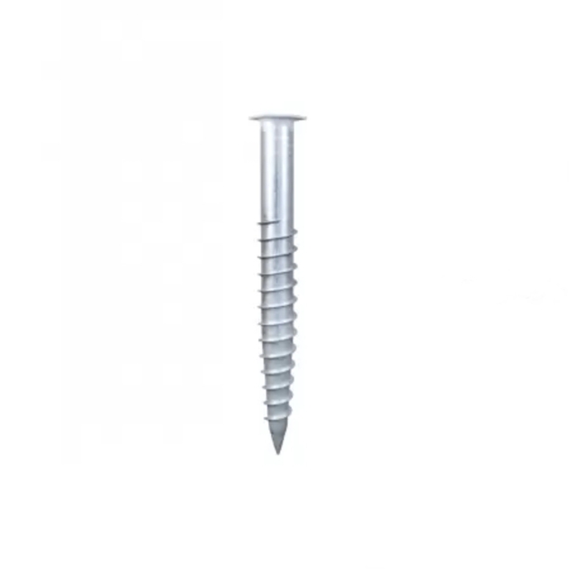 Skrūvpālis, 76x800, Zn Screw Pole, 76x800, Zn Sukamas sraigtinis polis, 76x800, Zn