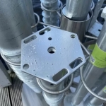 Skrūvpālis, 76x800, Zn Screw Pole, 76x800, Zn Sukamas sraigtinis polis, 76x800, Zn 1